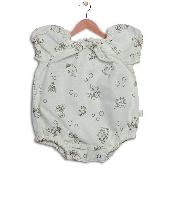 Little Sealife Yellow Bodysuit