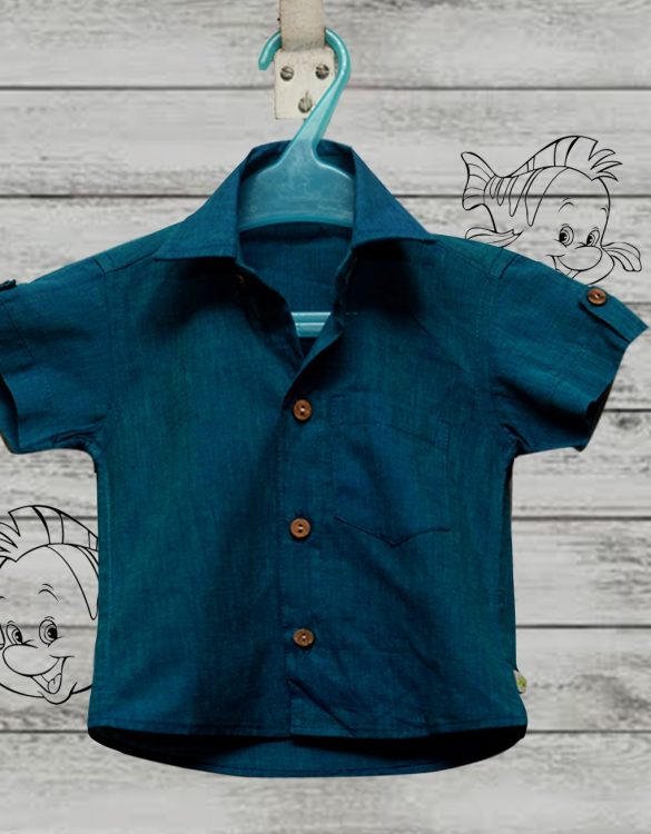 Teeny Tiny ZZM Shirt Blue Ocean